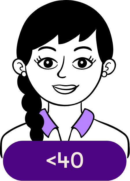 Woman under 40